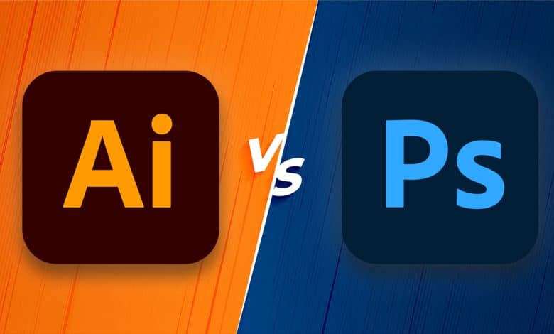 logo photoshop versus logo illustrator