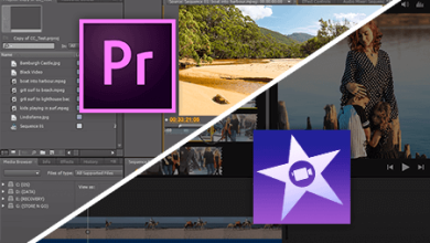 comparaison entre premiere pro et imovie