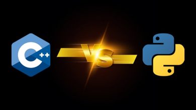 difference entre c++ et python