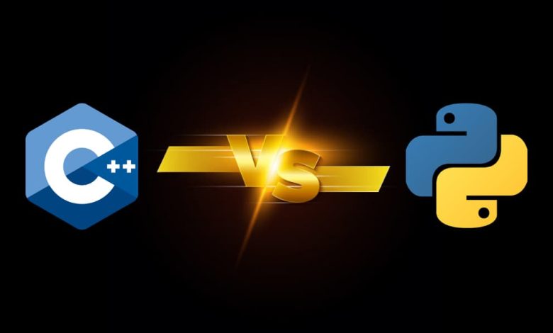 difference entre c++ et python