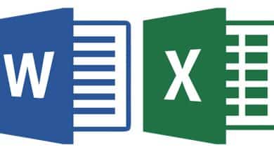 difference entre word et excel